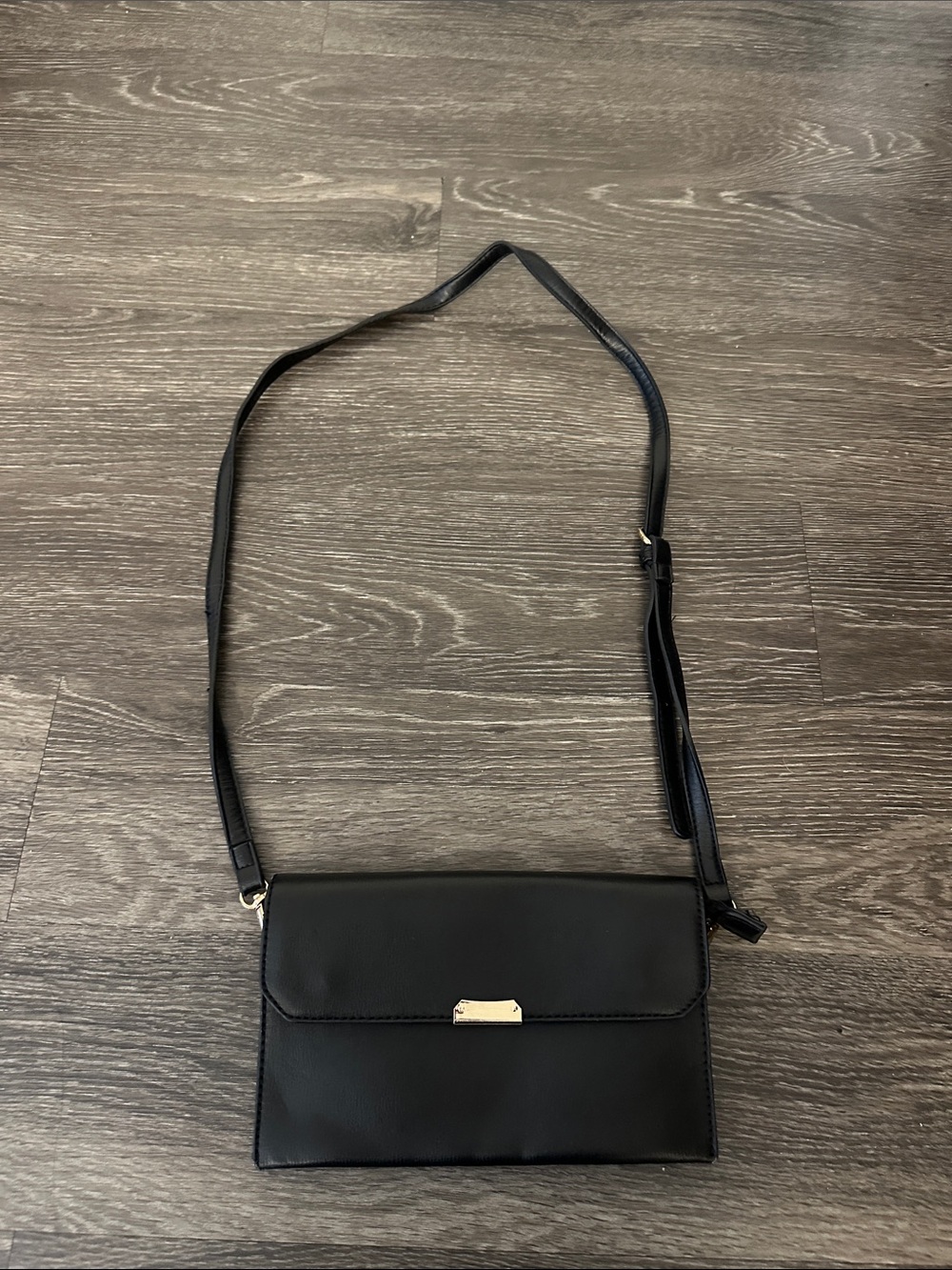 Classic Black Crossbody Shoulder Bag